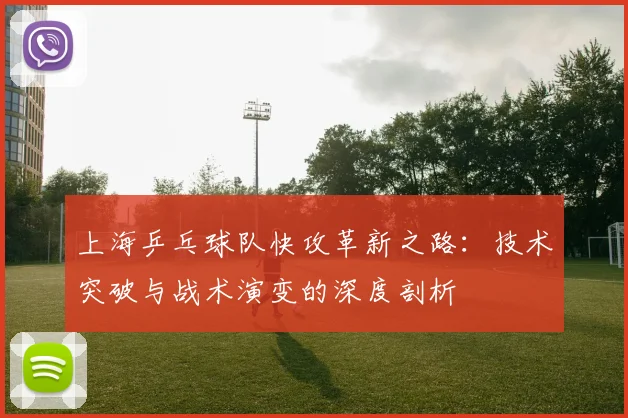 上海乒乓球队快攻革新之路：技术突破与战术演变的深度剖析